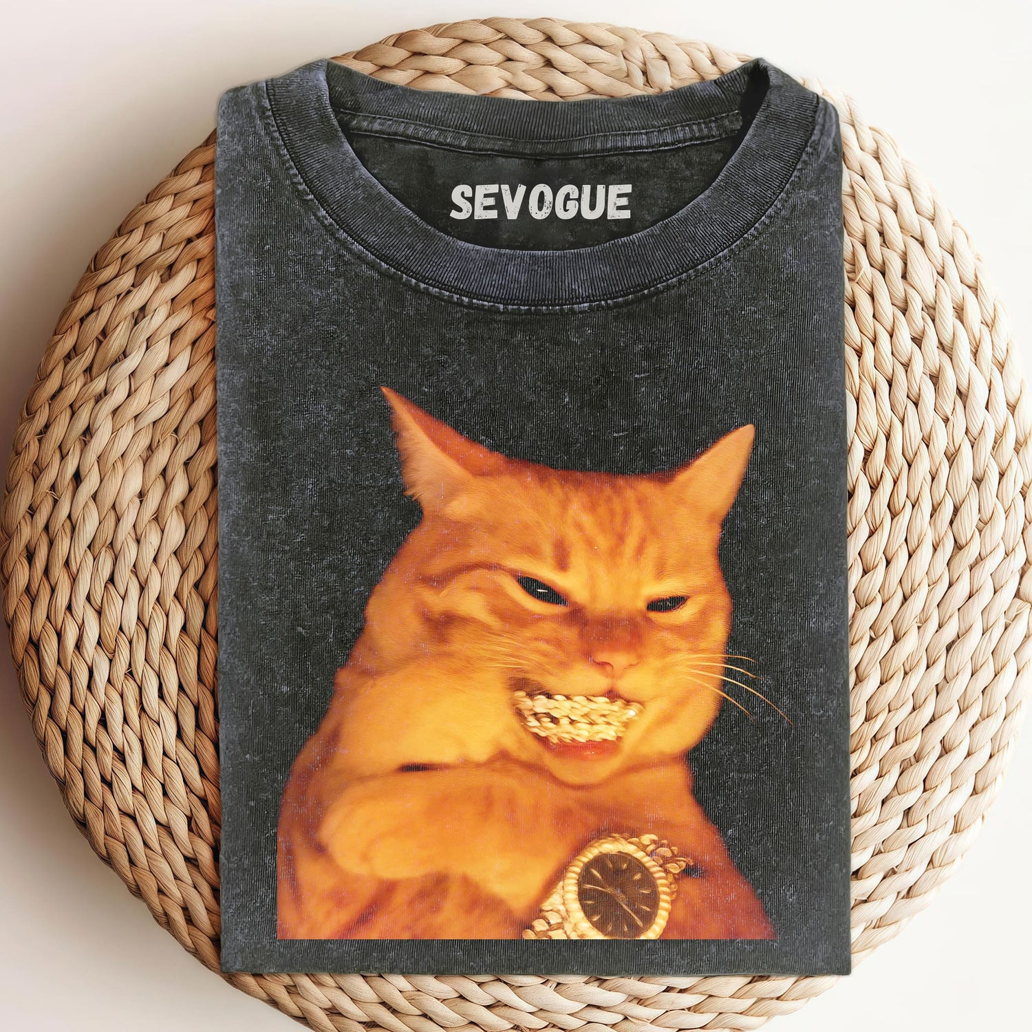 Kitten Grinning Unisex Tee, Sweatshirt & Hoodie