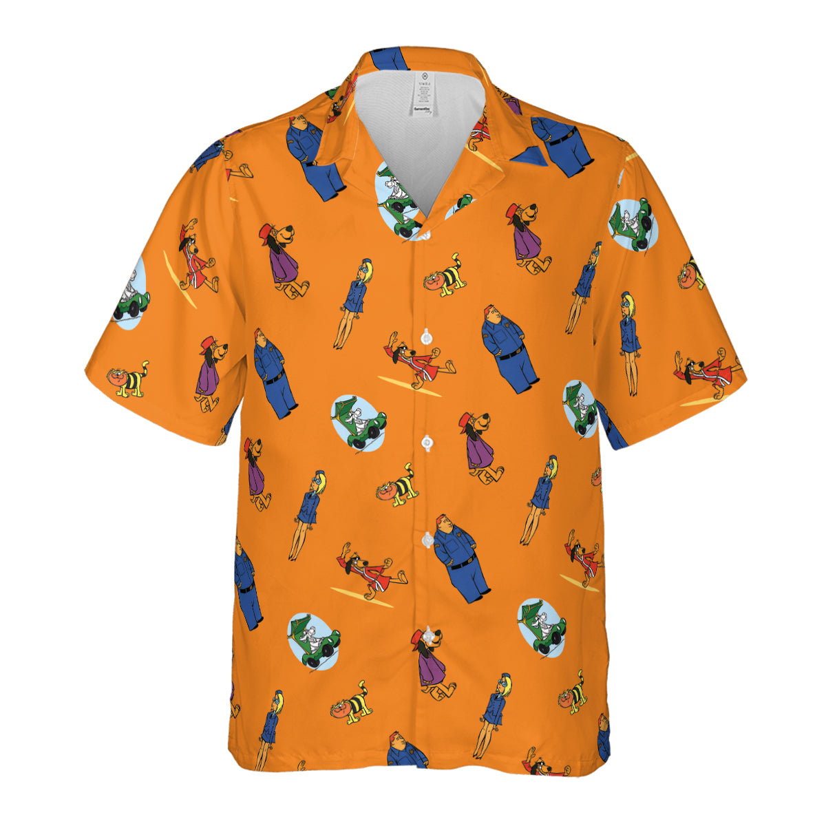 Kung-Fu Friends Hong Kong Phooey Hawaiian Shirt