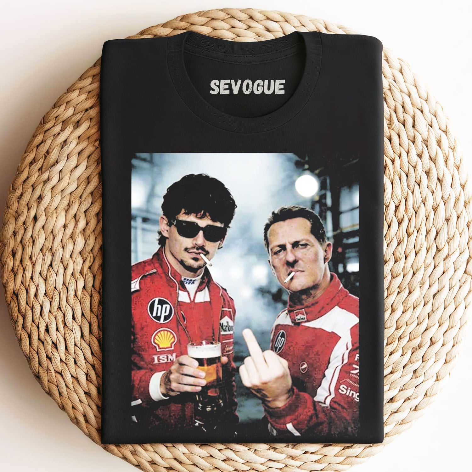 Leclerc & Schumacher's Unfiltered Moment Unisex Tee, Tank Top, Layered LS, Sweatshirt & Hoodie