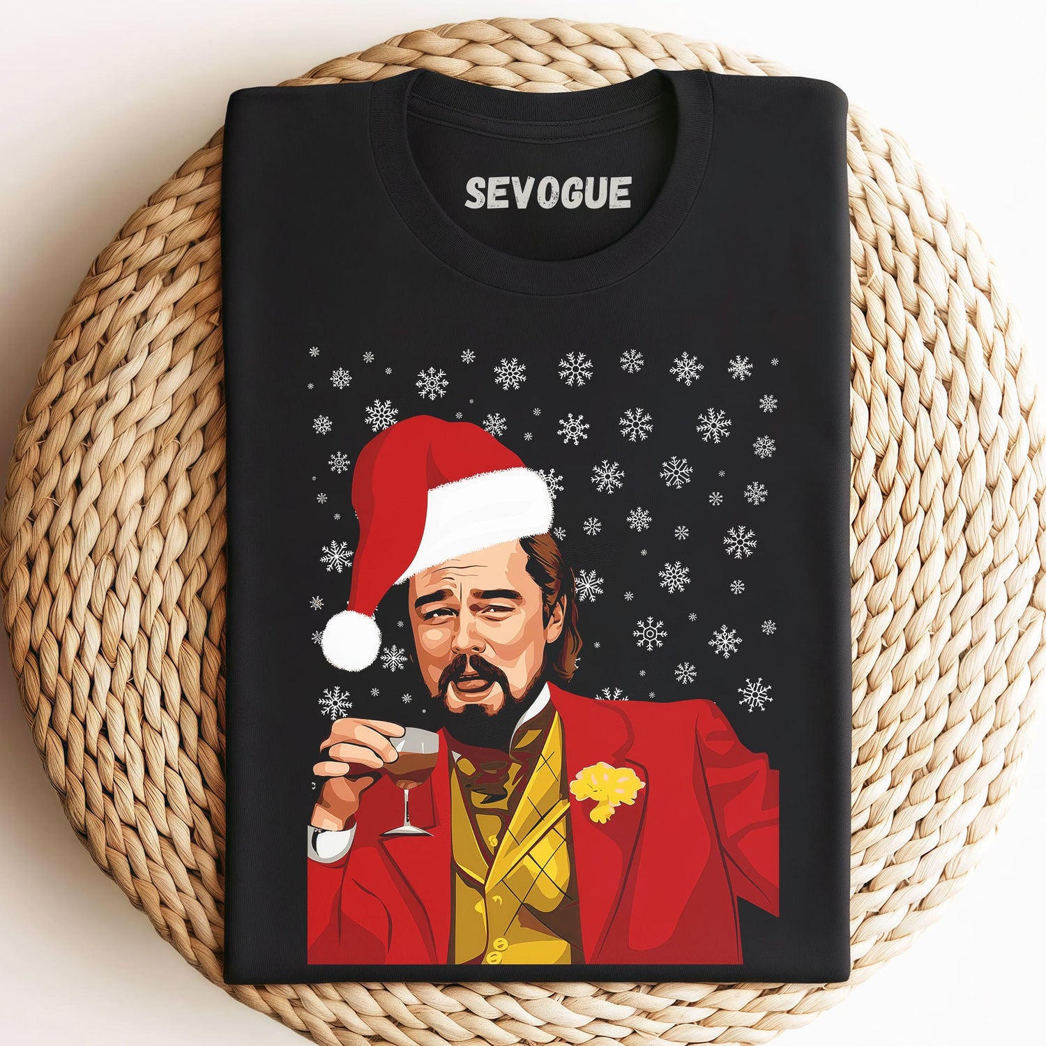 Leonardo Dicaprio Christmas Unisex Tee, Sweatshirt & Hoodie
