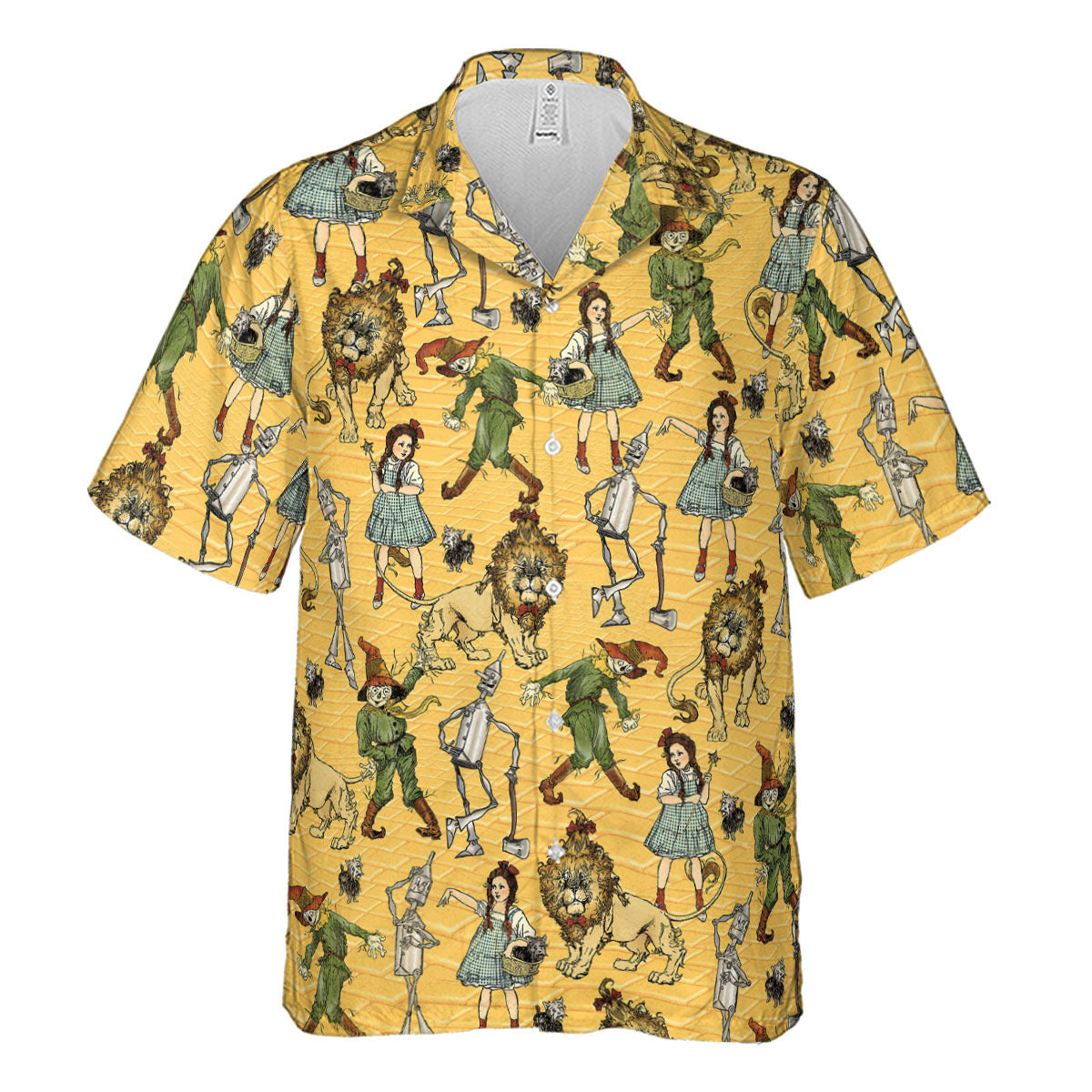 Magic Of Oz Characters Pattern Hawaiian Shirt