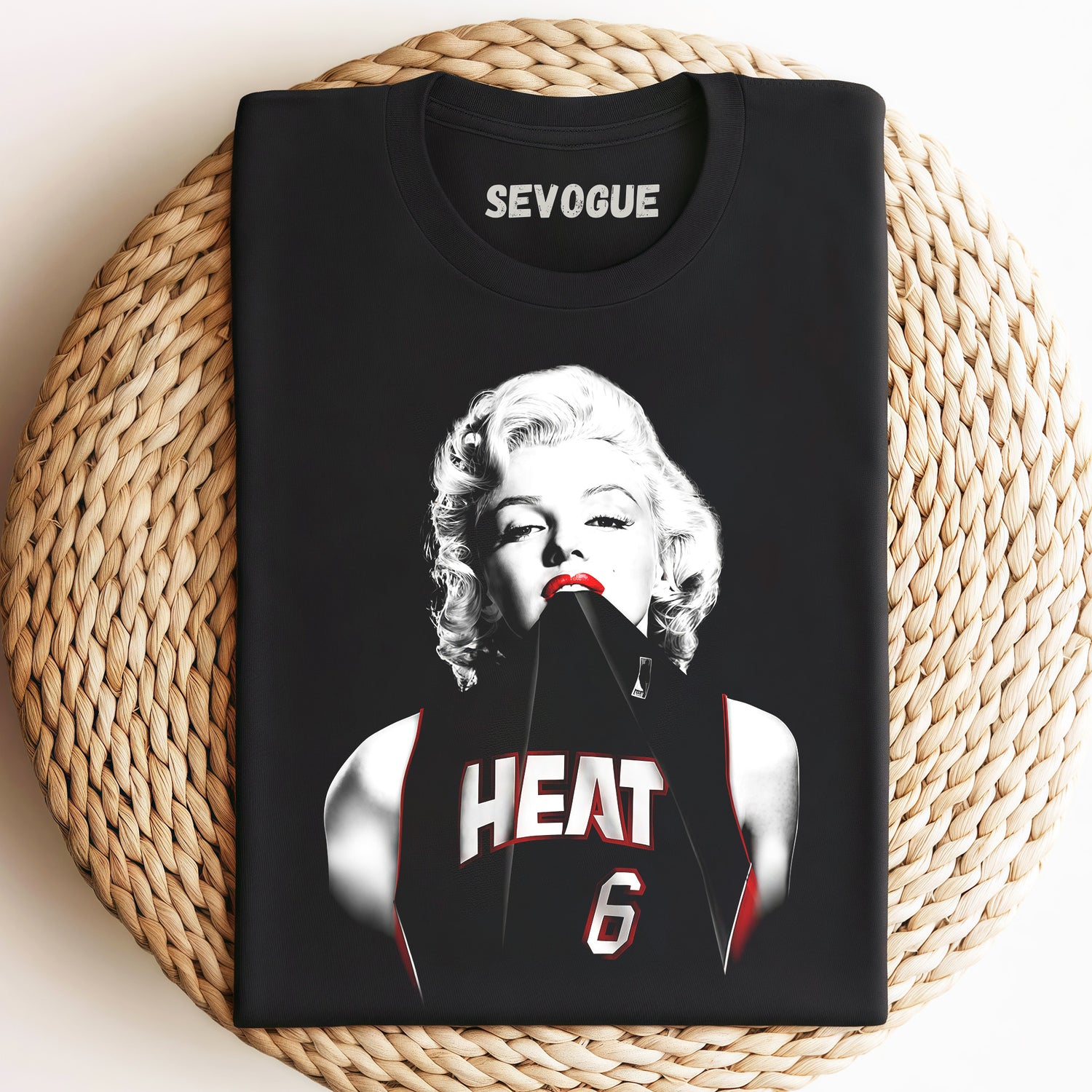 Marilyn Monroe Wearing A Basketball Jersey Unisex Tee, Sweatshirt & Hoodie