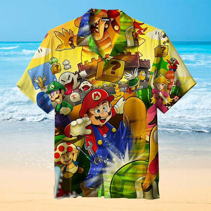 Mario |Universal Hawaiian Shirt