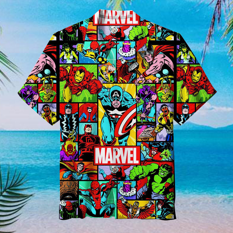 Marvel Comics |Unisex Hawaiian Shirt