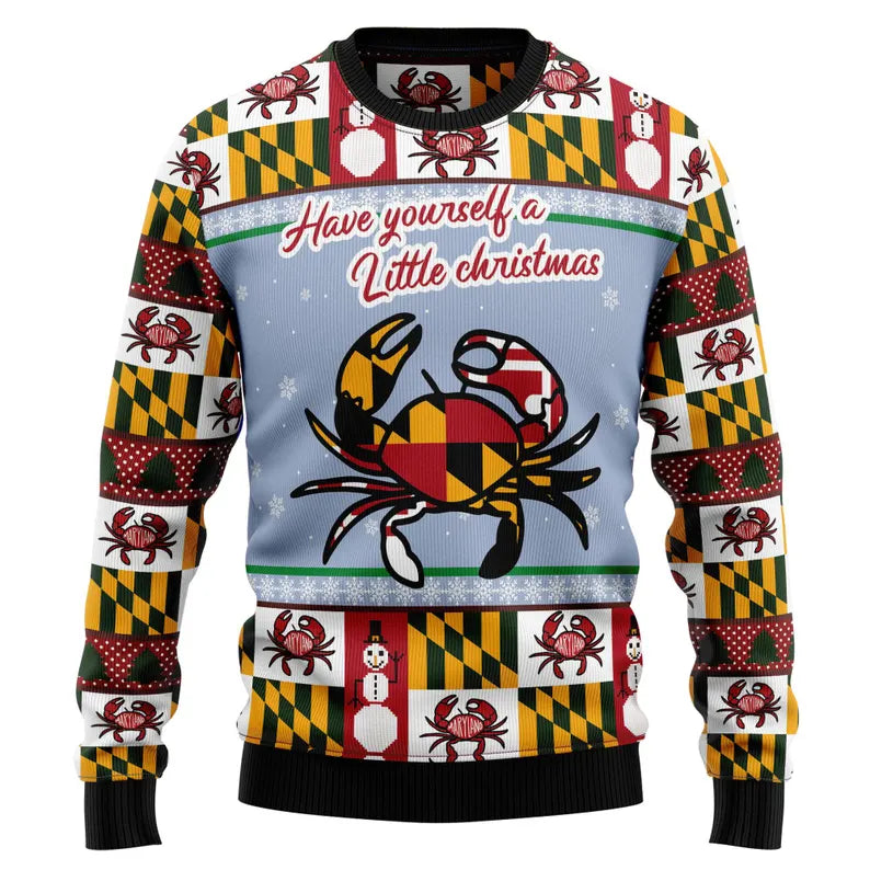 Maryland Crab Ugly Sweater