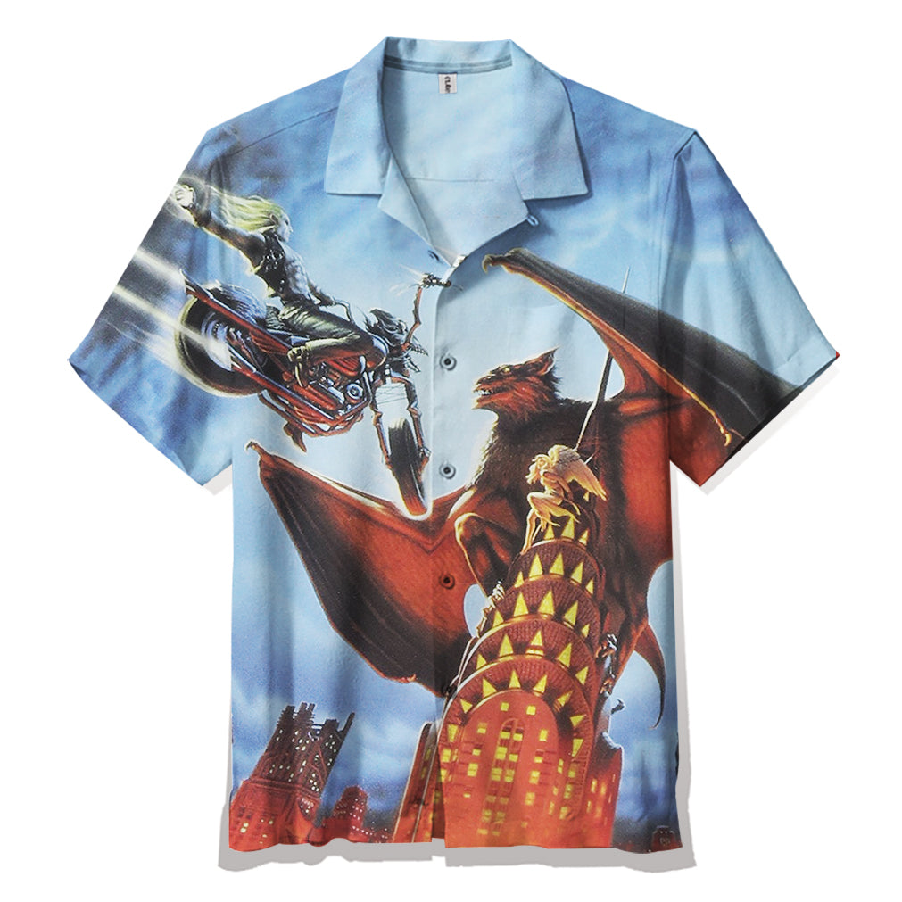 Meat Loaf -Bat out of Hell II Back into Hell Unisex Hawaiian Shirt