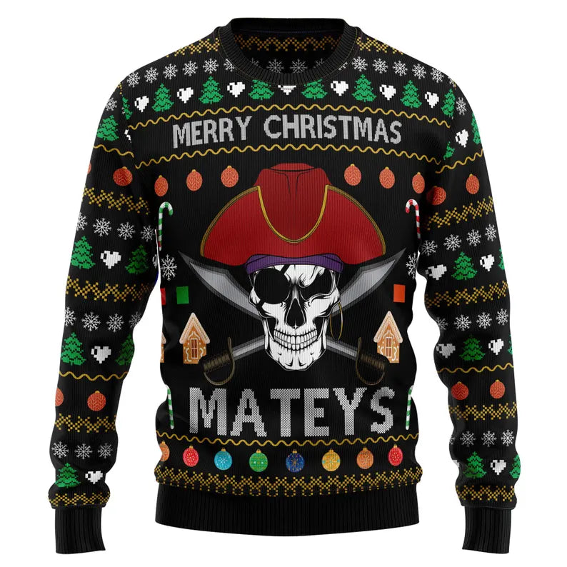 Merry Christmas Mateys Ugly Sweater