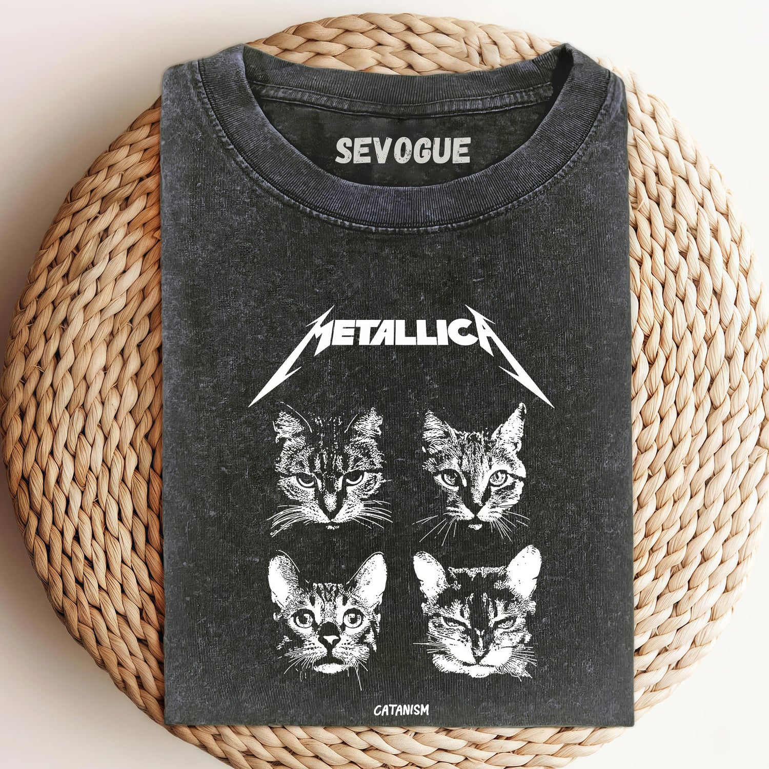 Metallica Cat Unisex Tee, Sweatshirt & Hoodie