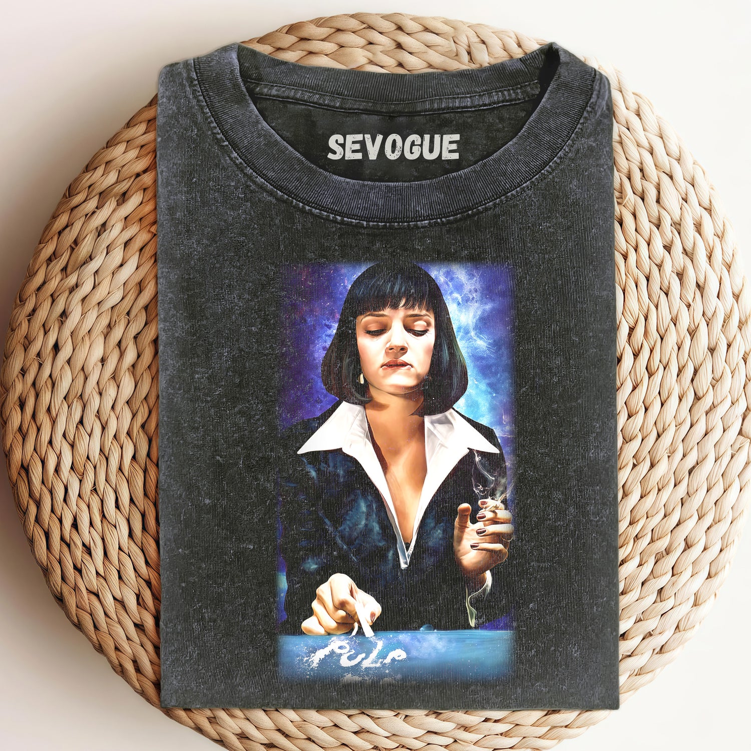 Mia Wallace White Powder Unisex Tee, Sweatshirt & Hoodi