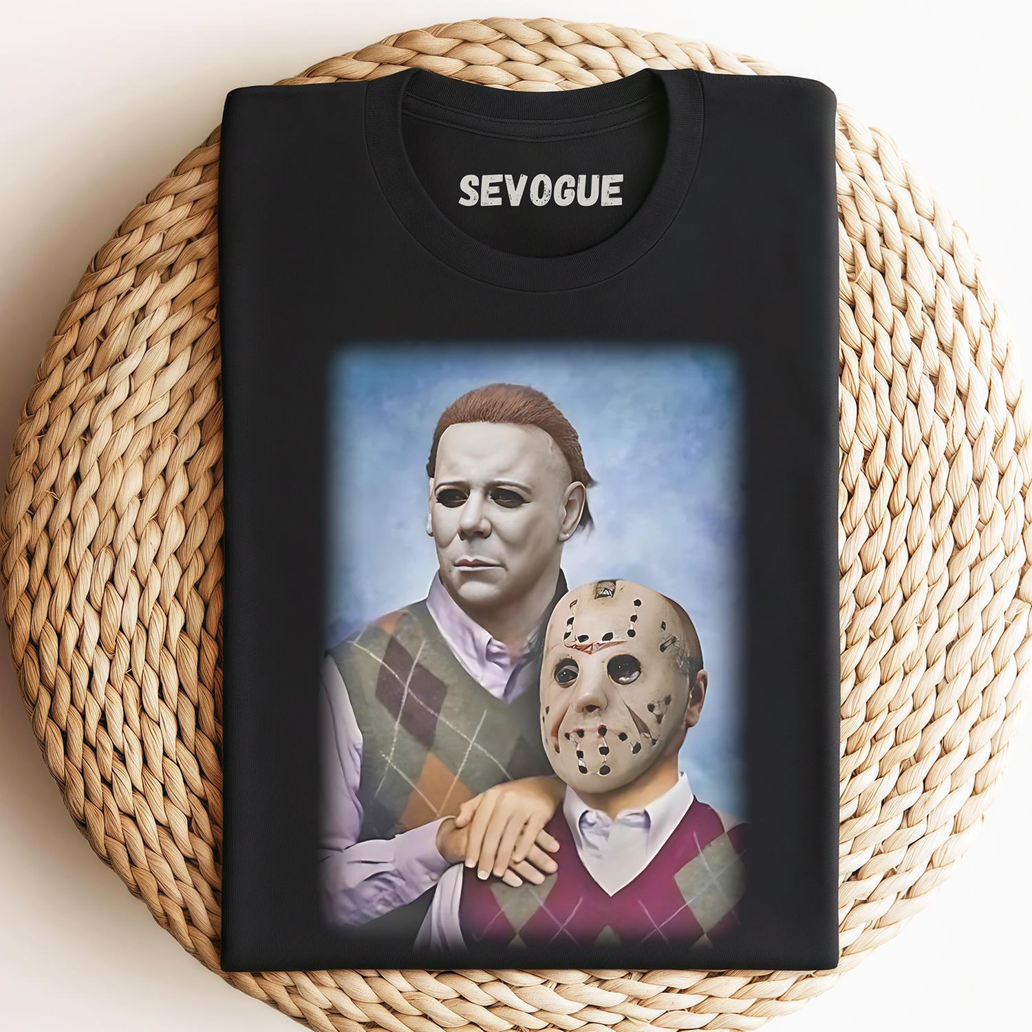 Michael Myers And Jason Unisex Tee, Sweatshirt & Hoodie