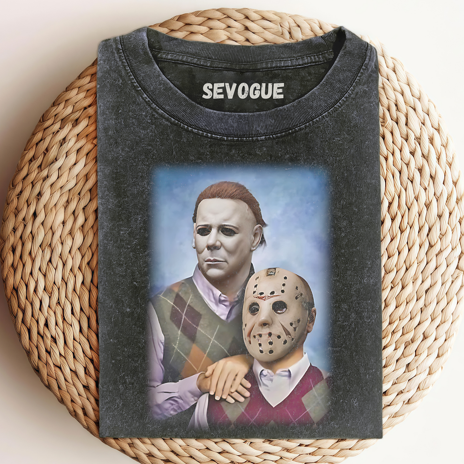 Michael Myers And Jason Unisex Tee, Sweatshirt & Hoodie
