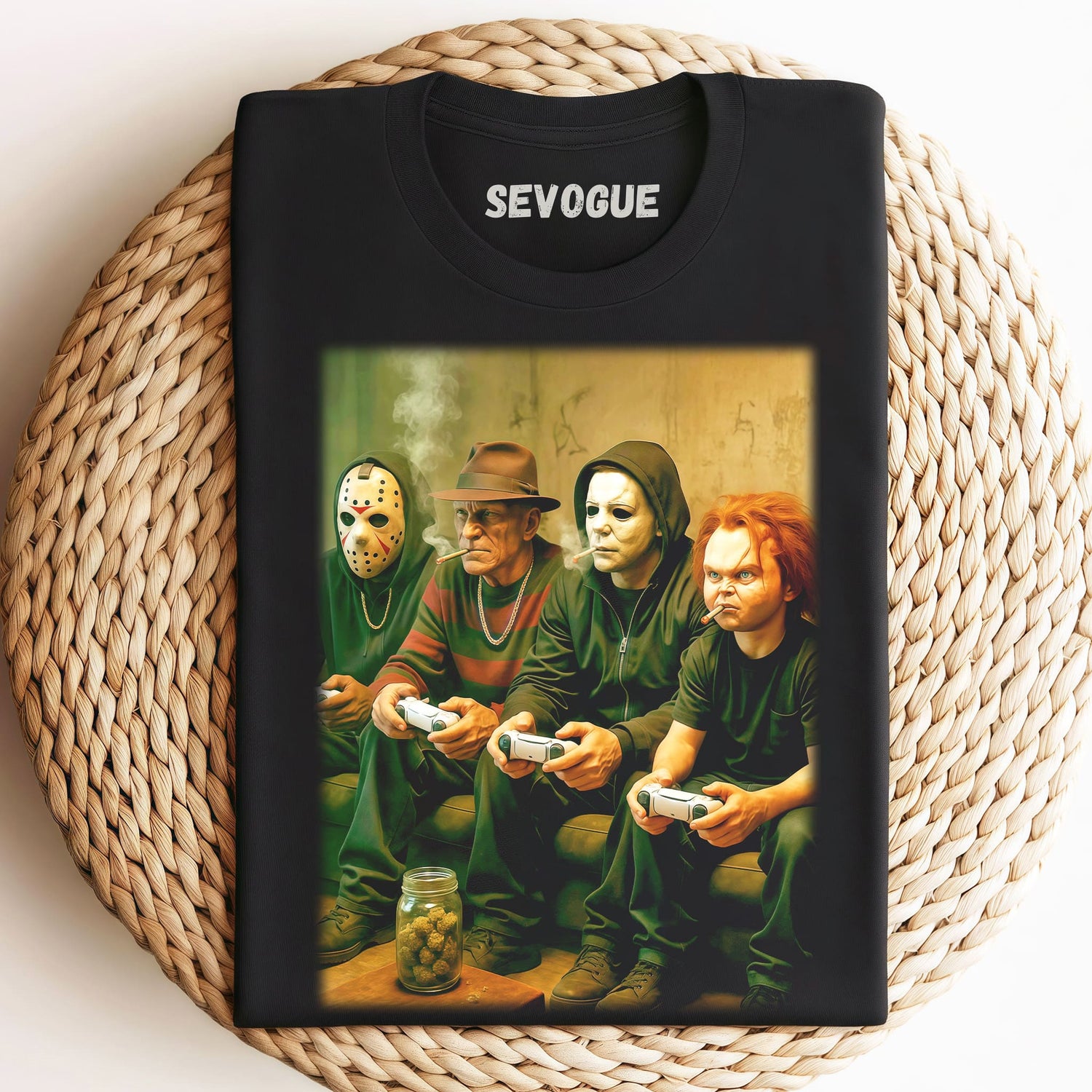 Michael, Chucky And Others Play Games Unisex Tee, Sweatshirt & Hoodie