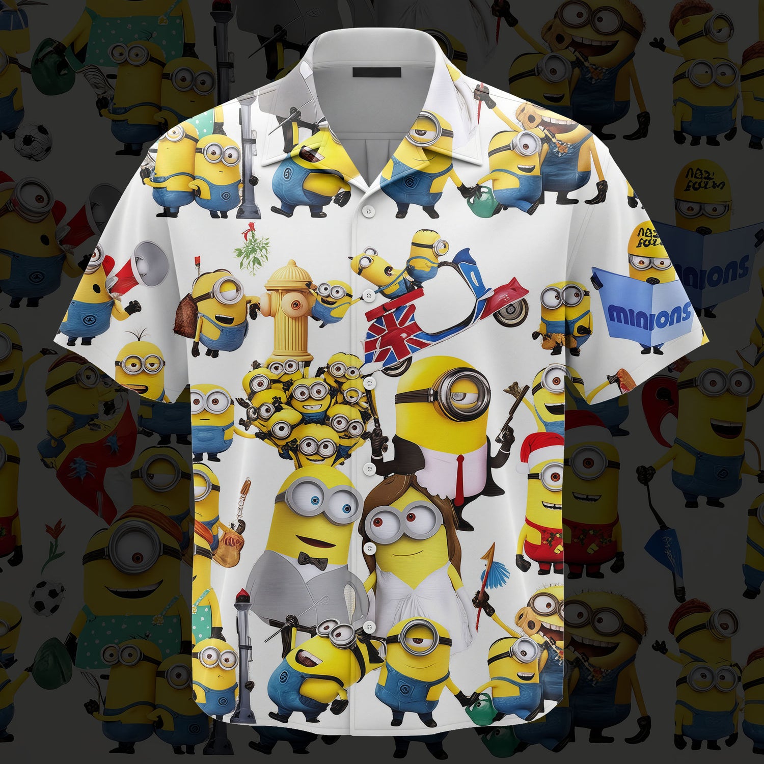 Minions Unisex Hawaiian Shirt
