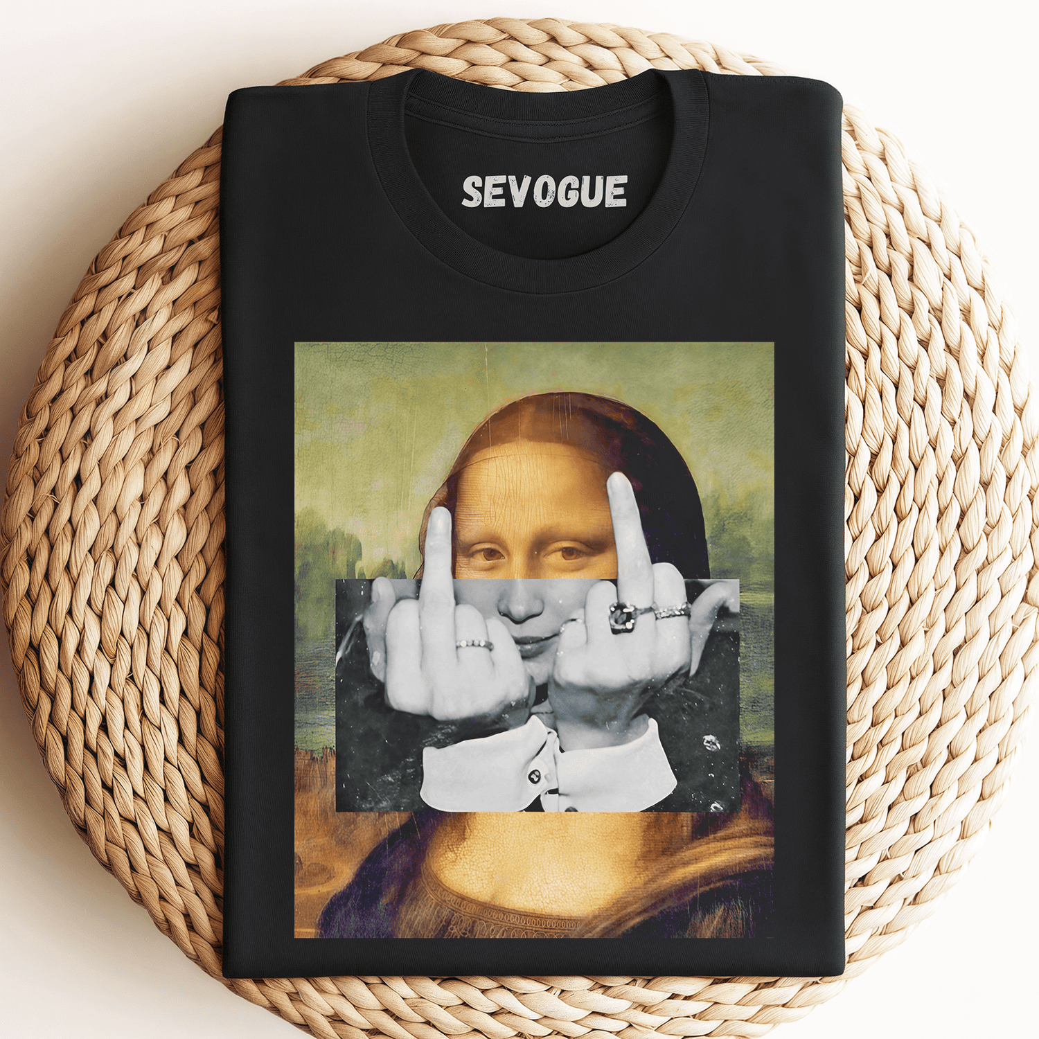 Mona Lisa Unisex Tee, Sweatshirt & Hoodie