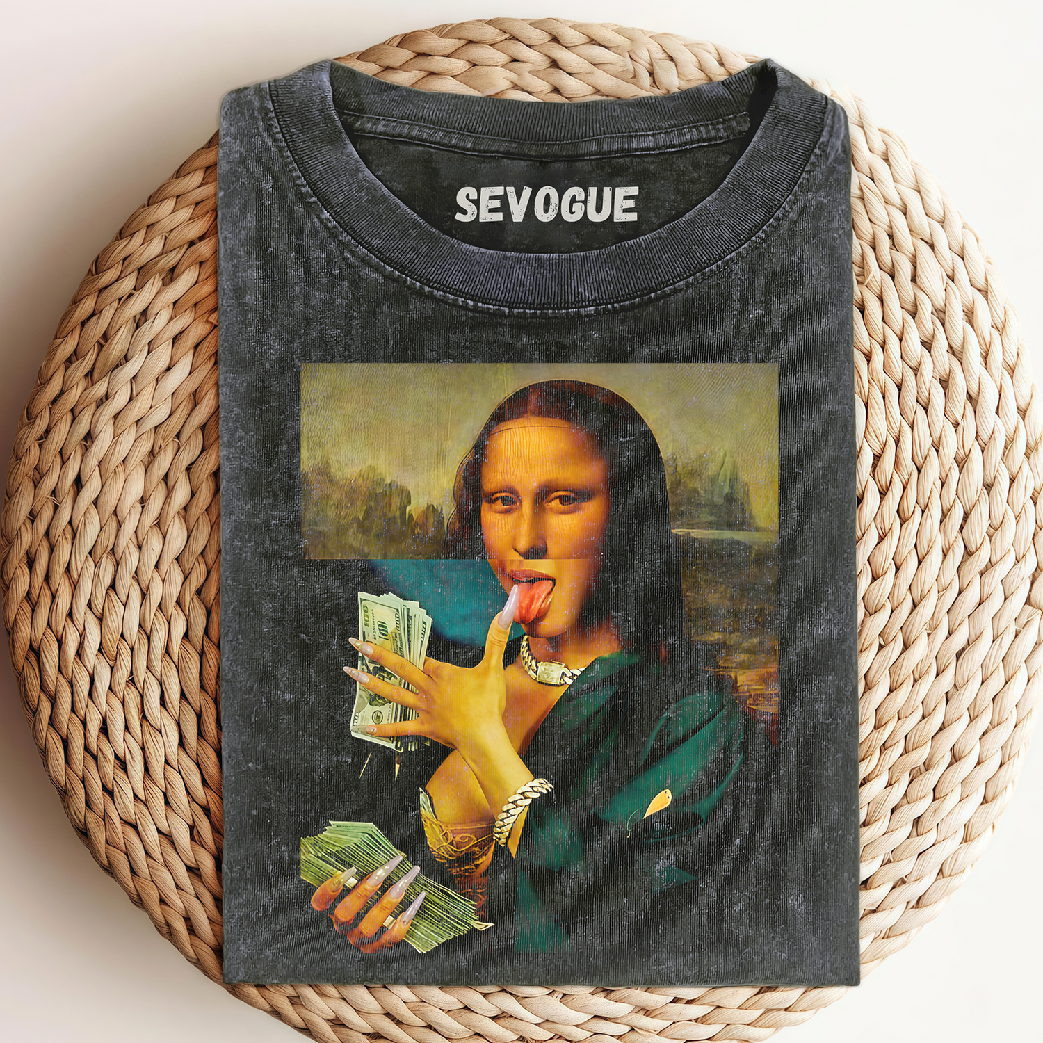 Mona Lisa V1 Unisex Tee, Sweatshirt & Hoodie