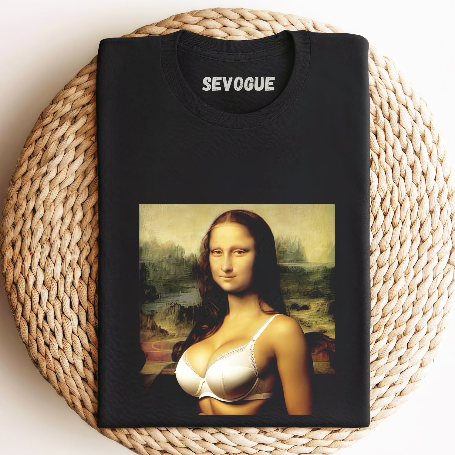 Mona Lisa V2 Unisex Tee, Sweatshirt & Hoodi