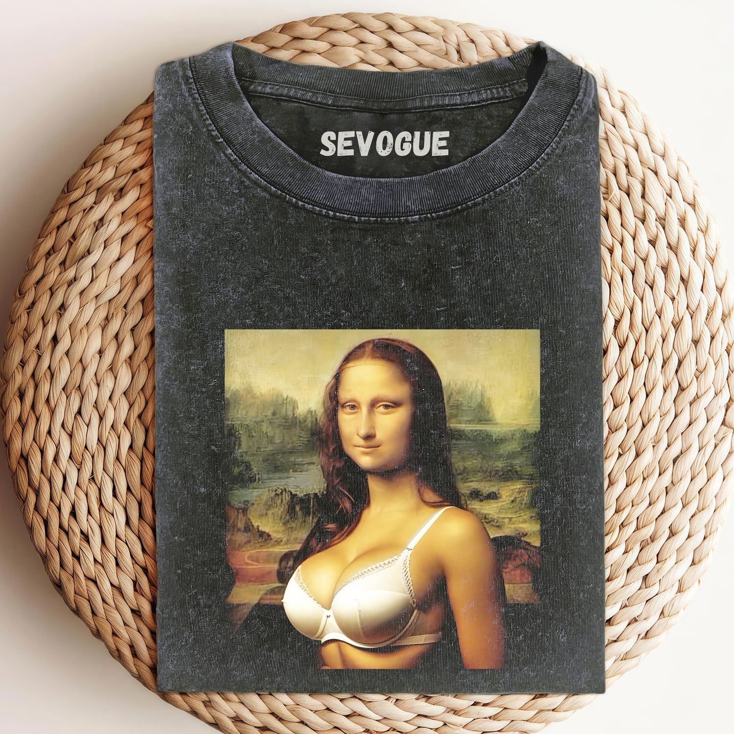 Mona Lisa V2 Unisex Tee, Sweatshirt & Hoodi