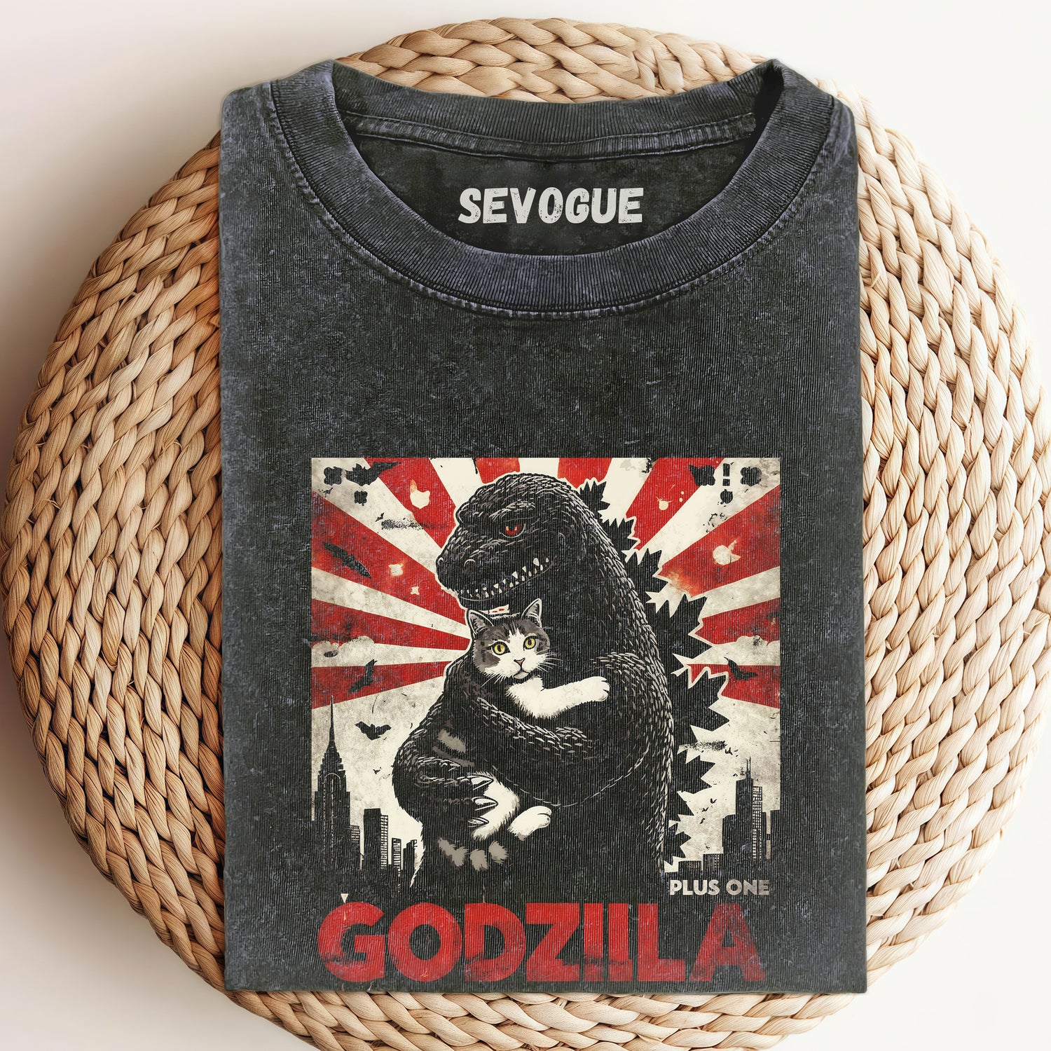 Monster Cat Unisex Tee, Sweatshirt & Hoodi