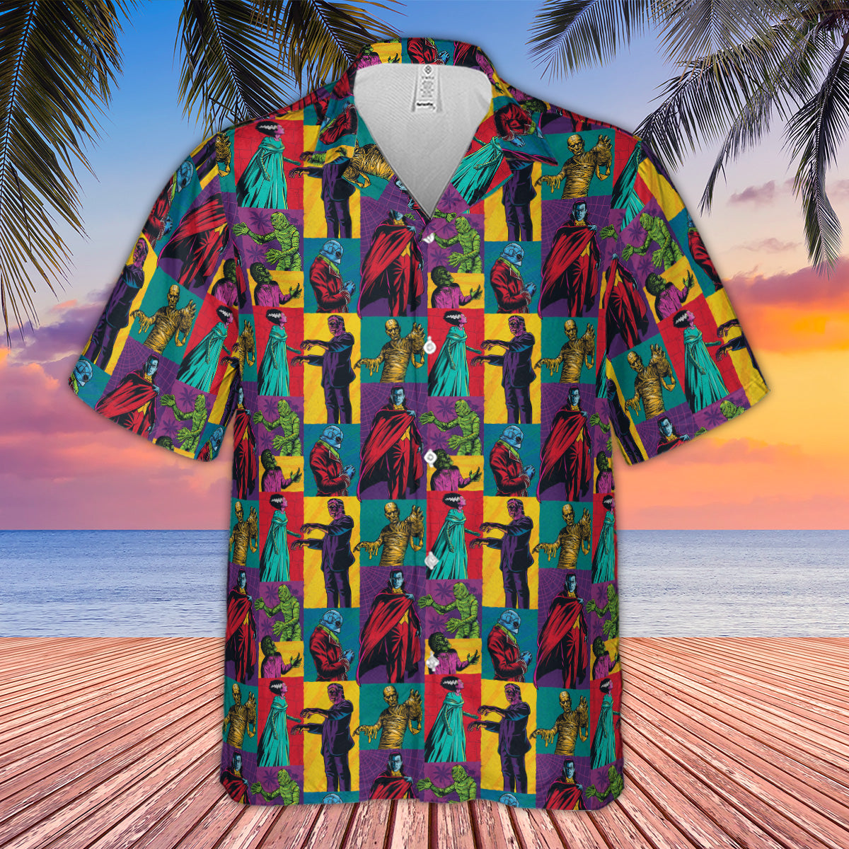 Monsterror Universal Classic Monsters Hawaiian Shirt