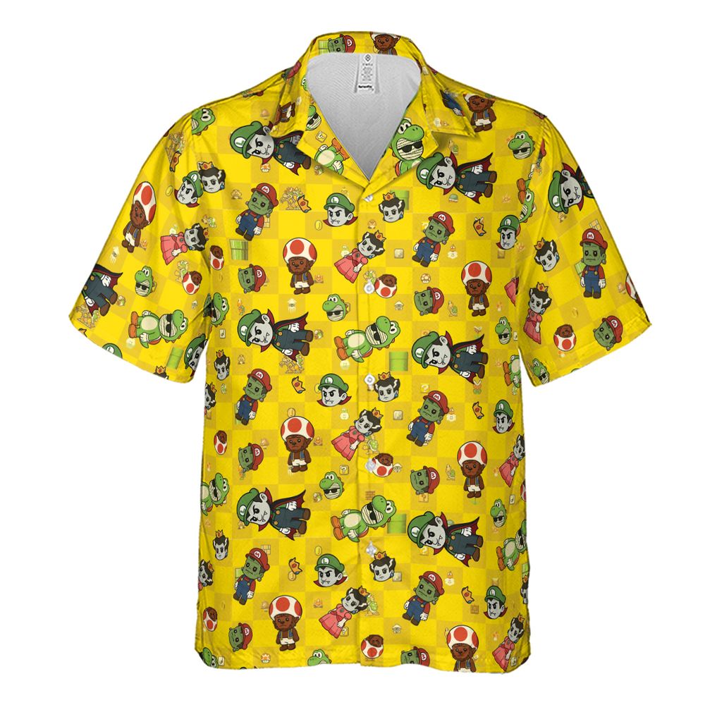 Monsters Can Cosplay Too Hawaiian Shirt
