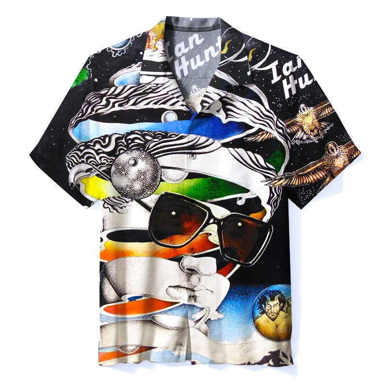 Mott The Hoople  Unisex Hawaiian Shirt