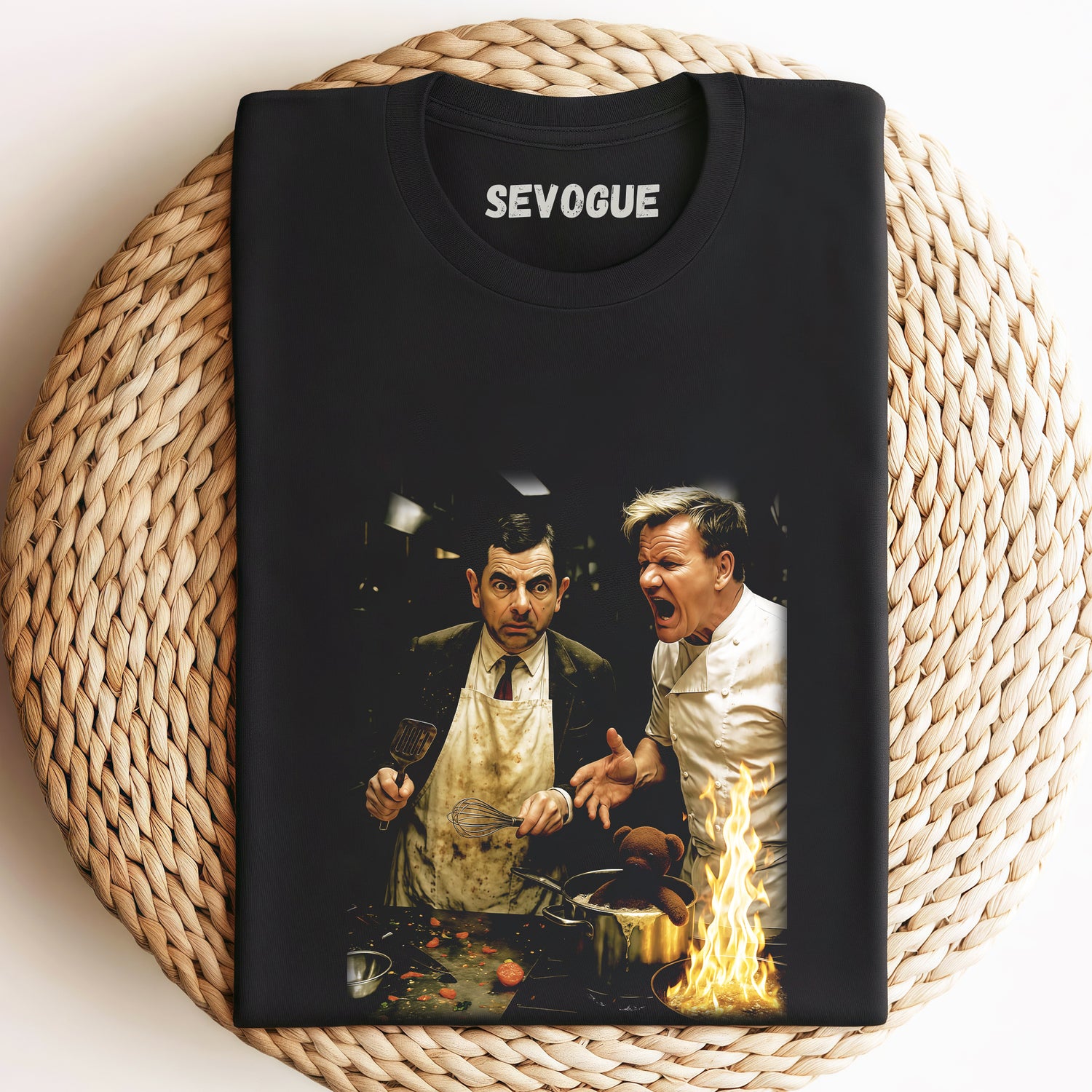 Mr. Bean & Gordon Ramsay Unisex Tee, Sweatshirt & Hoodi