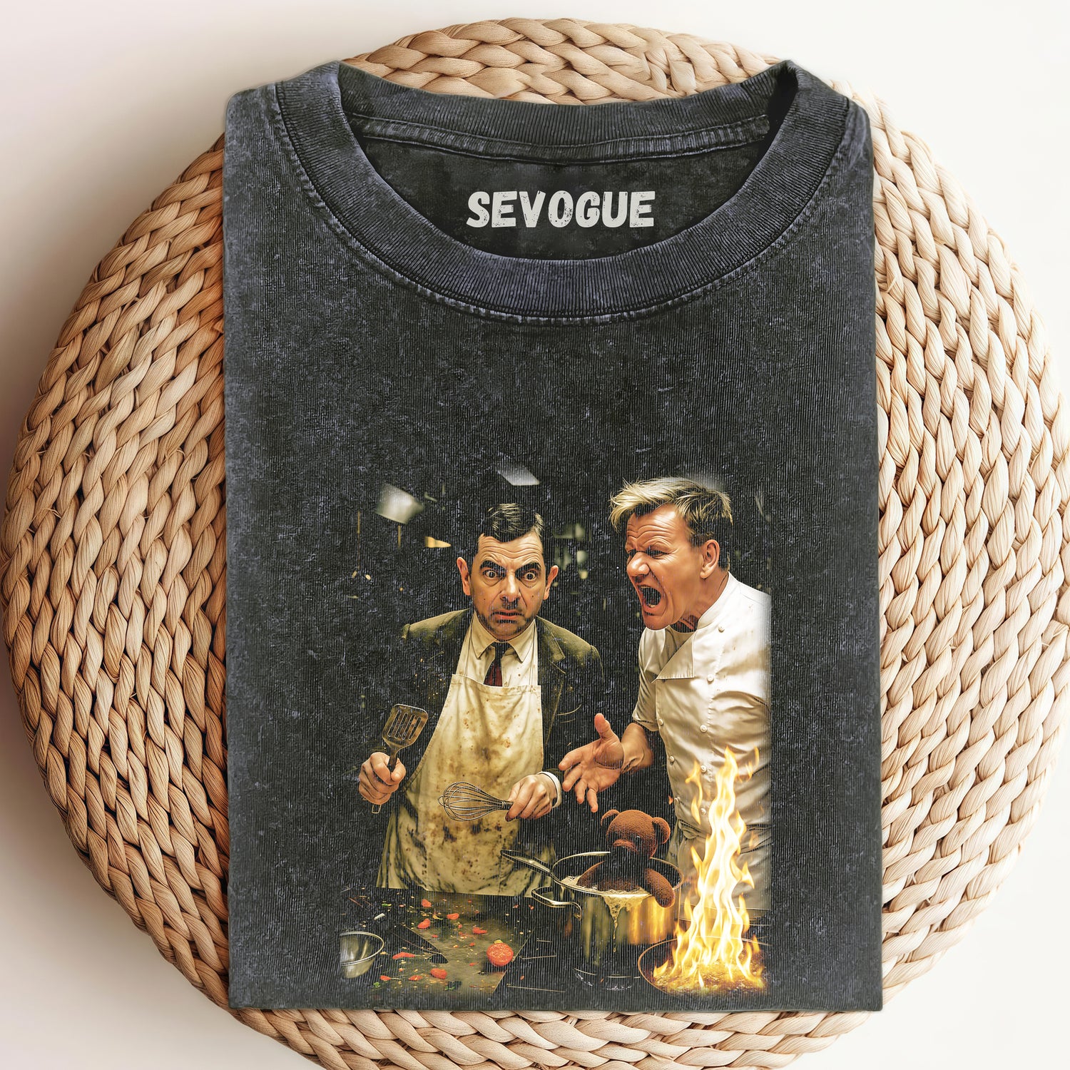 Mr. Bean & Gordon Ramsay Unisex Tee, Sweatshirt & Hoodi
