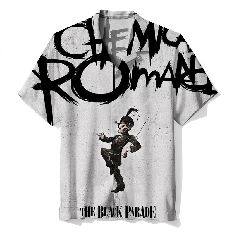 My Chemical Romance-The Black Parade Unisex Hawaiian Shirt