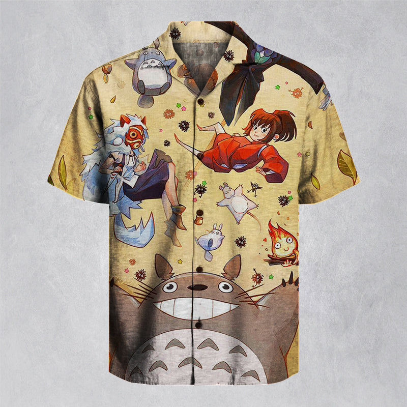 My Neighbor Totoro Unisex Hawaiian Shirt