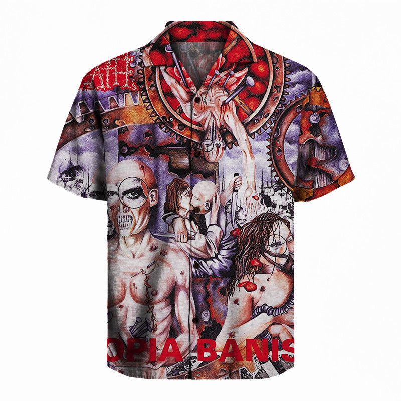 Napalm Death - Utopia Banished Unisex Hawaiian Shirt