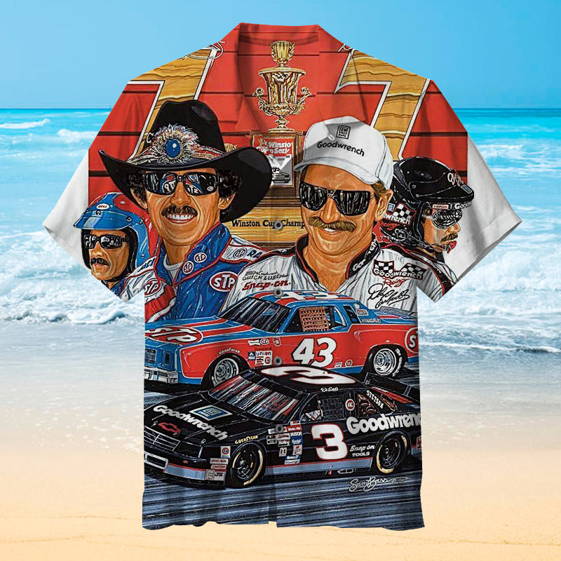 Nascar Race Cars Unisex Hawaiian Shirt