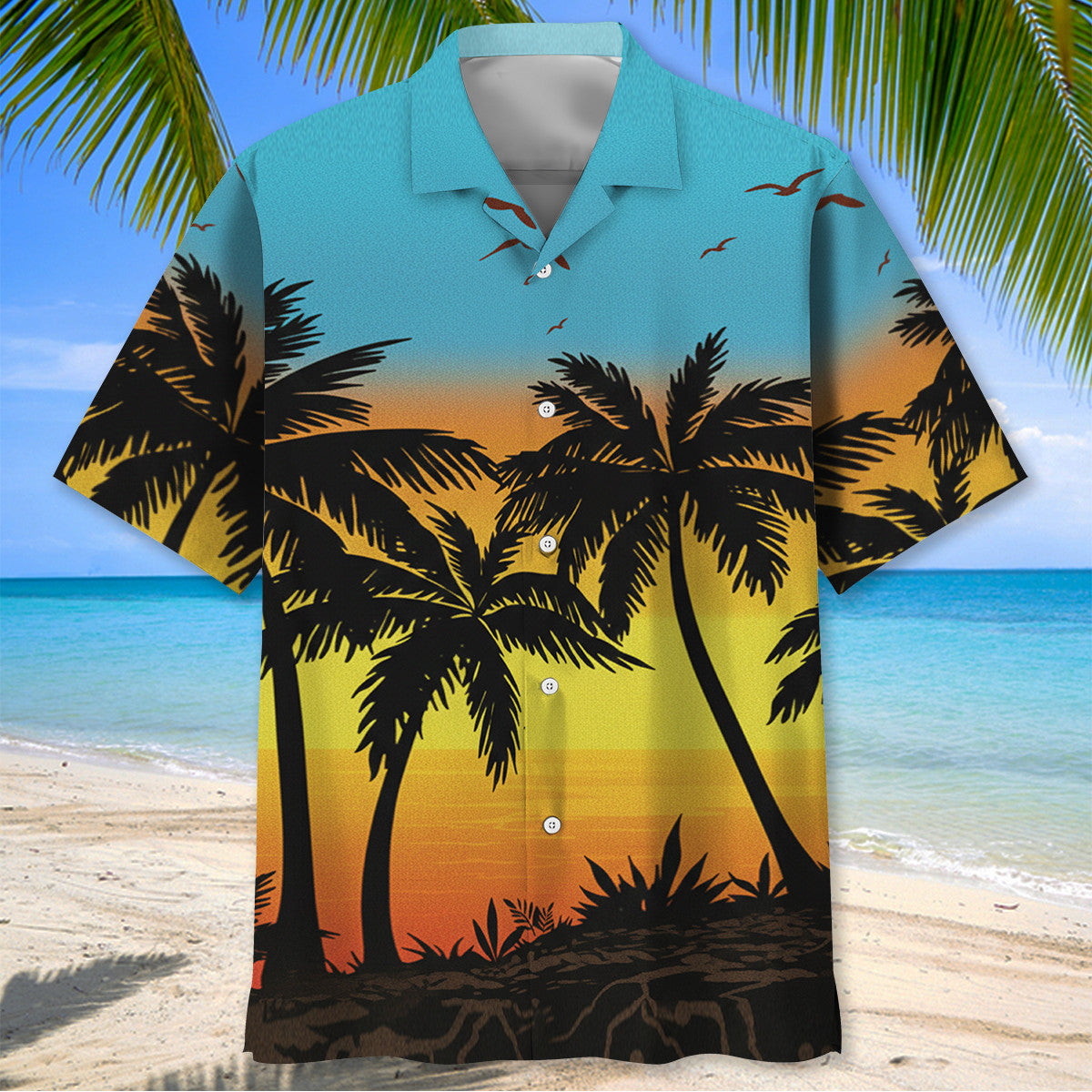 Never Underestimate An Old Man Who Is A School Bus Driver Hawaiian Shirt