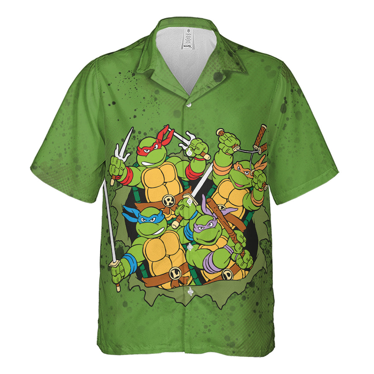 Ninja Style TMNT Hawaiian Shirt