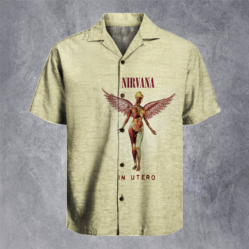 Nirvana - In Utero Unisex Hawaiian Shirt