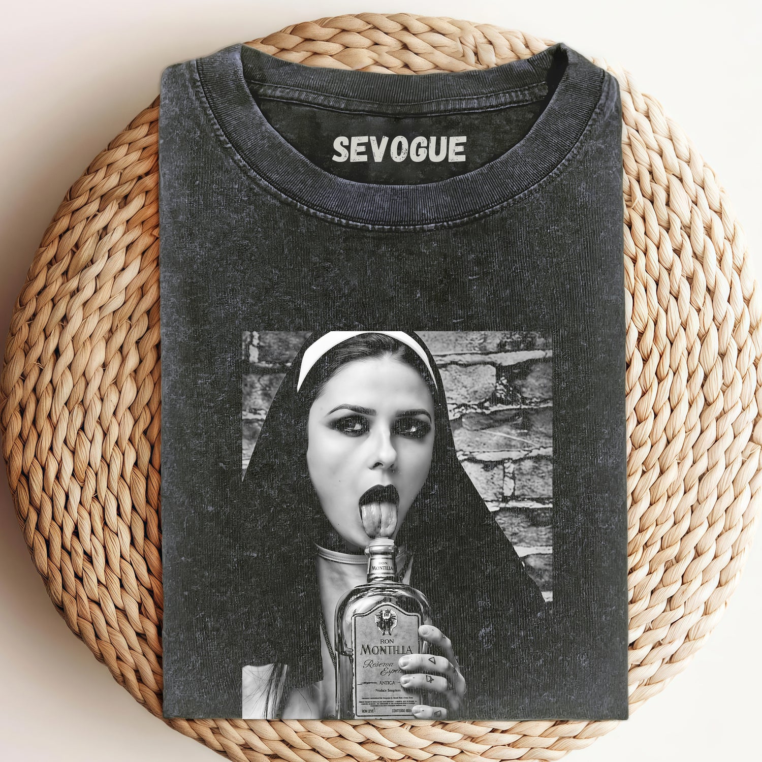 Nun Drinking Heavily Unisex Tee, Sweatshirt & Hoodi