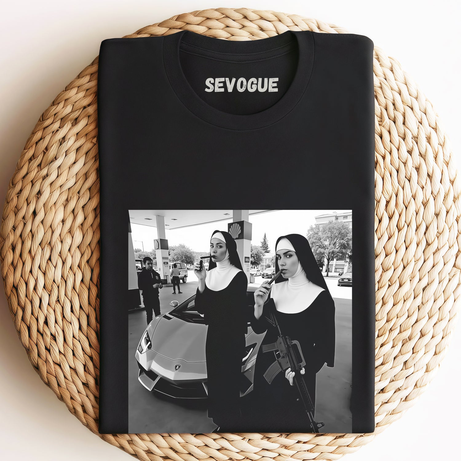 Nun Vintage 1.0 Unisex Tee, Sweatshirt & Hoodi