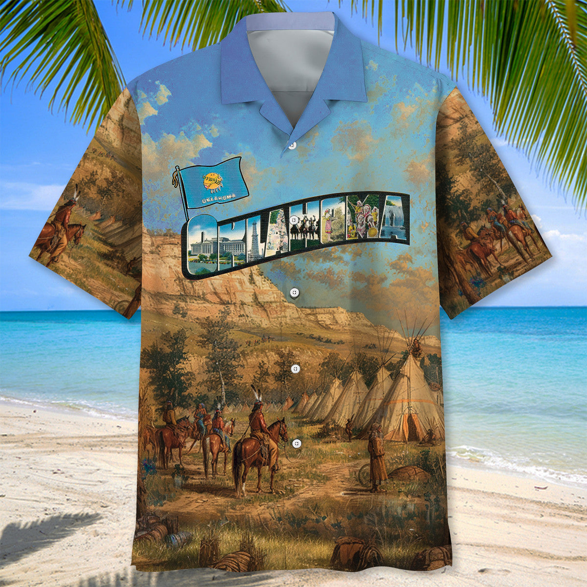 Oklahoma Native America Hawaiian Shirt