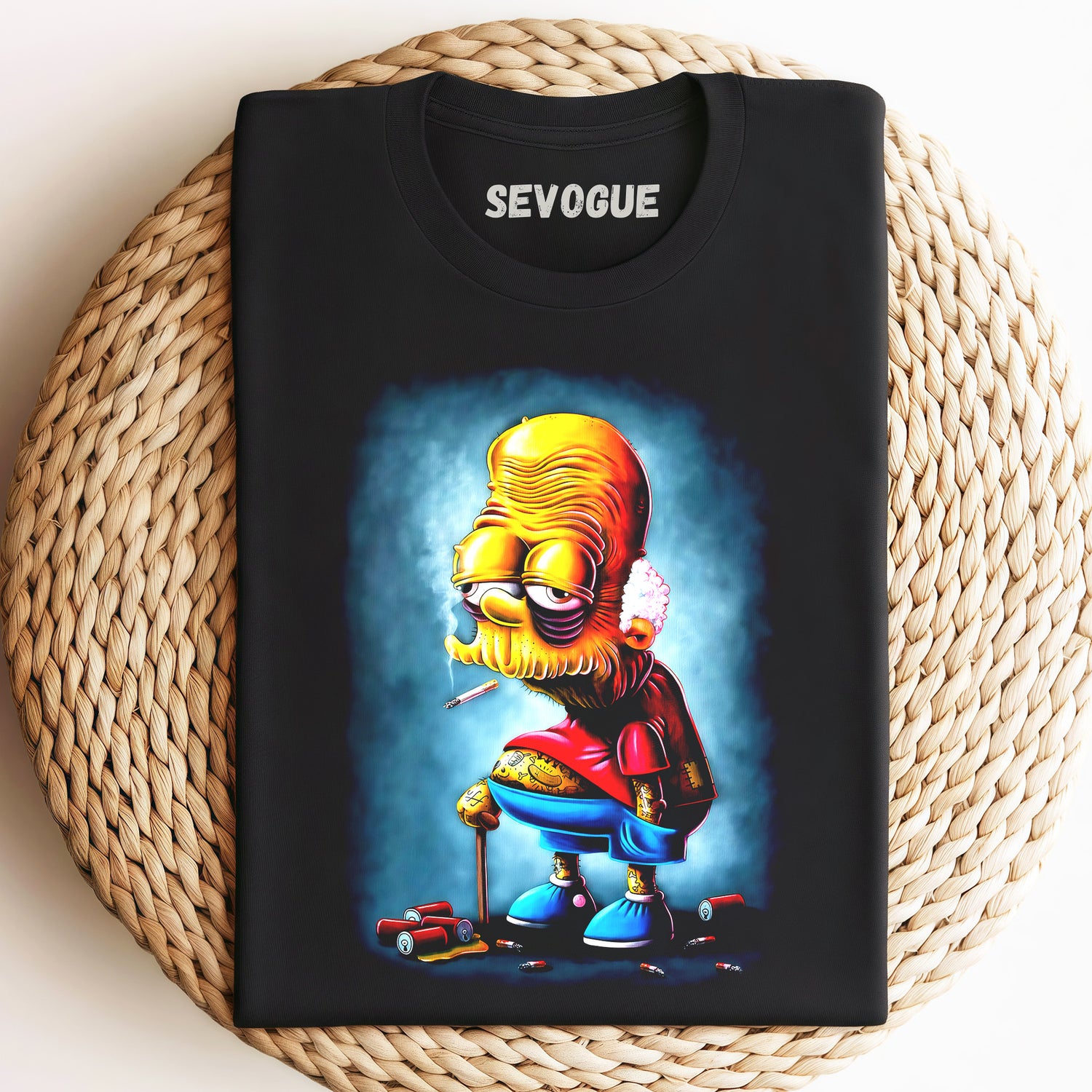 Old Bart Simpson Unisex Tee, Sweatshirt & Hoodi