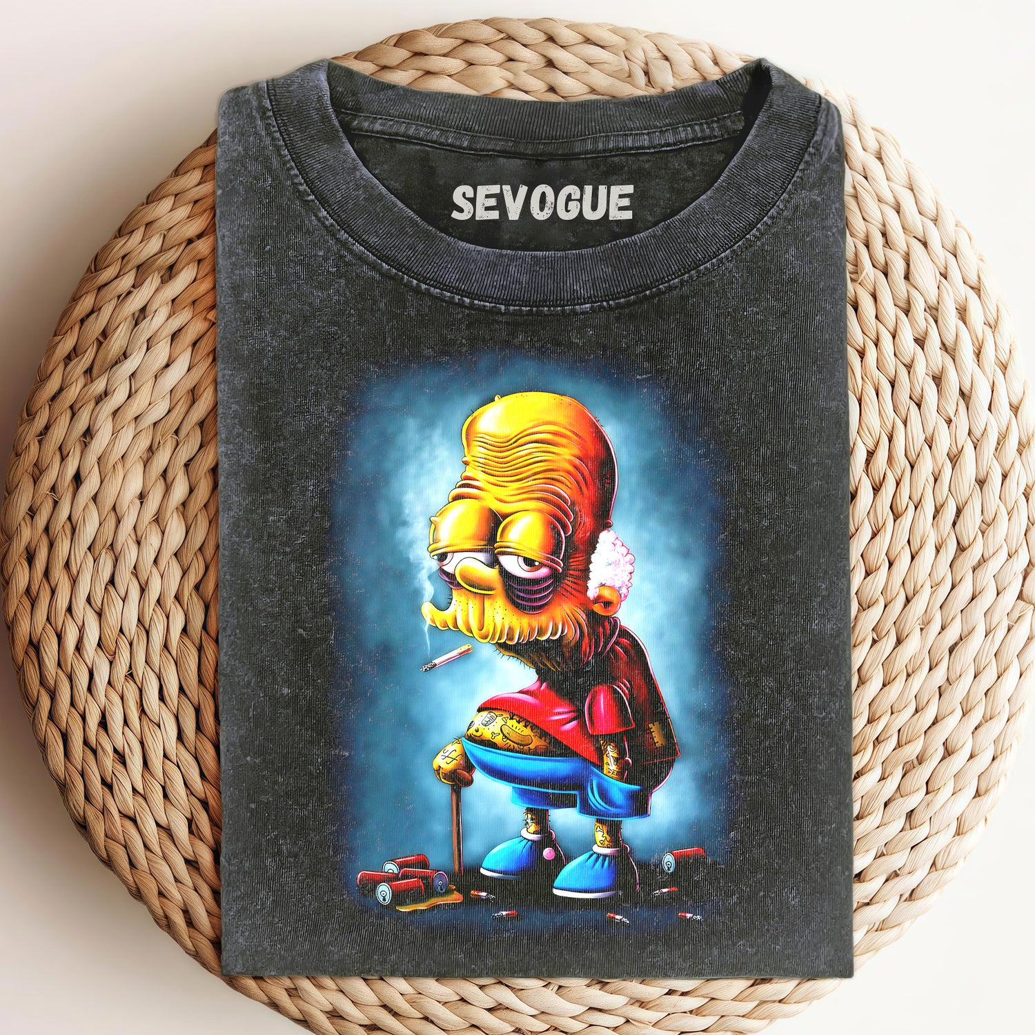 Old Bart Simpson Unisex Tee, Sweatshirt & Hoodi