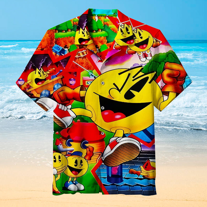 Pac Man Universal Hawaiian Shirt