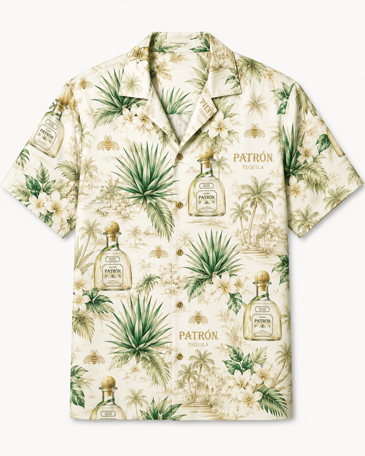 Patrón Tropical Agave Hawaiian Shirt