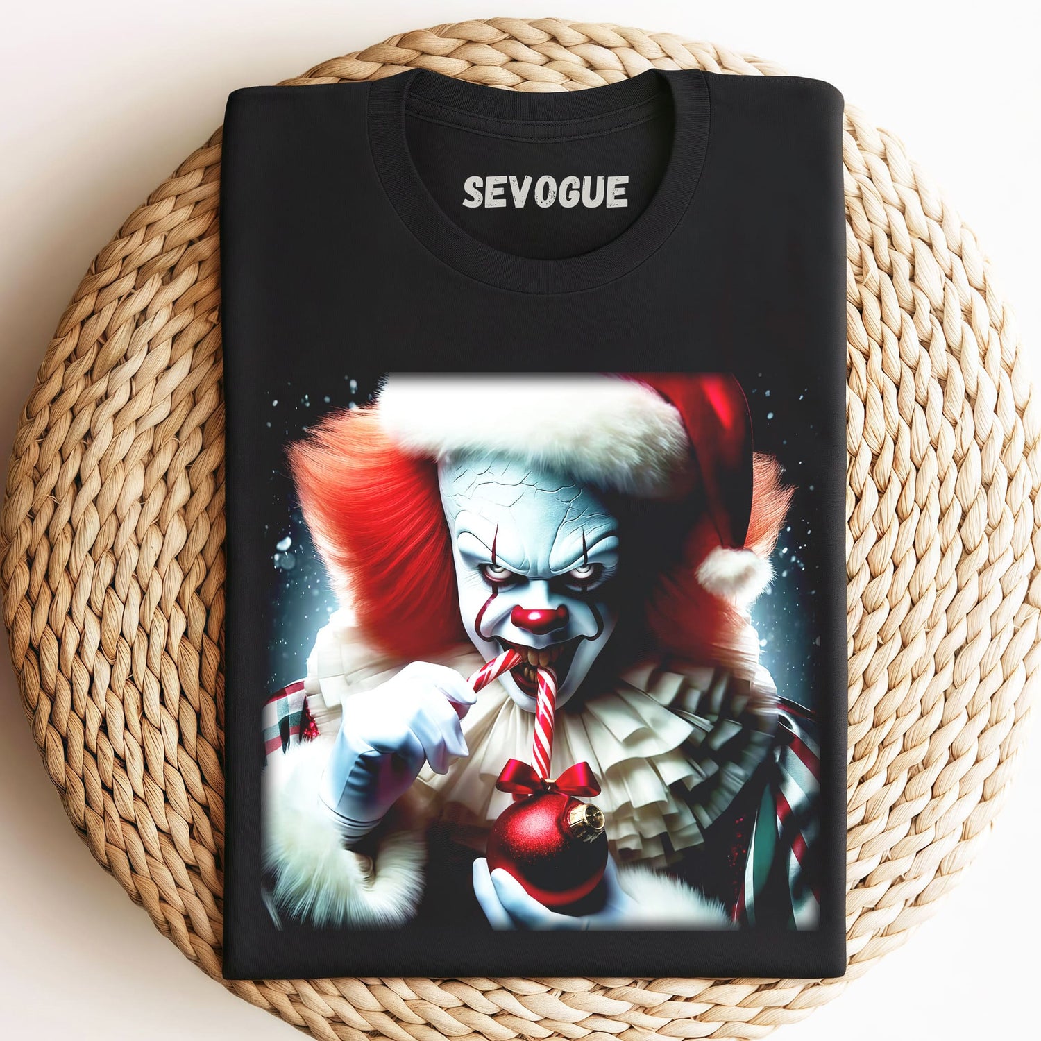 Pennywise Christmas V1 Unisex Tee, Sweatshirt & Hoodie