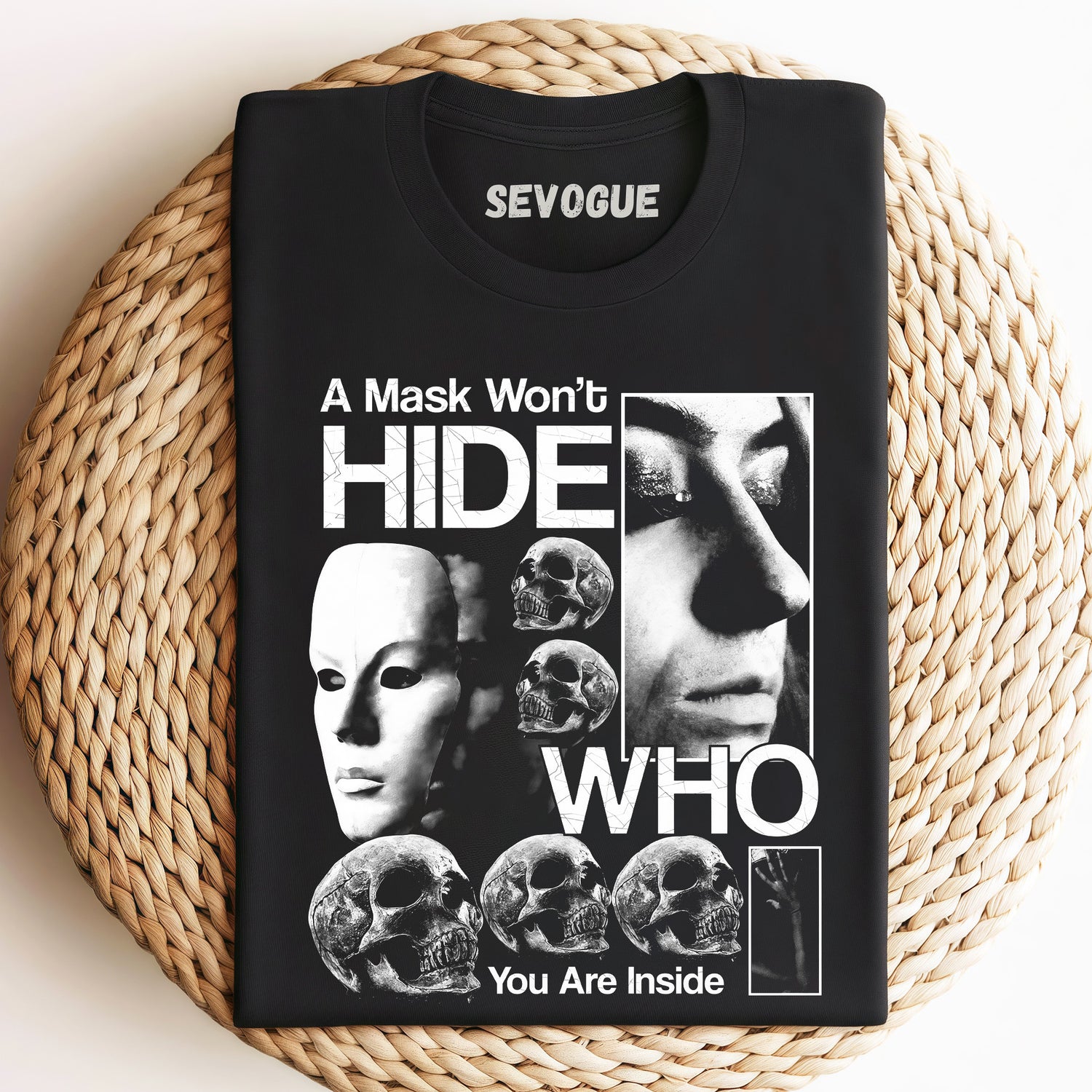Person Wearing Mask Unisex Tee, Sweatshirt & Hoodi