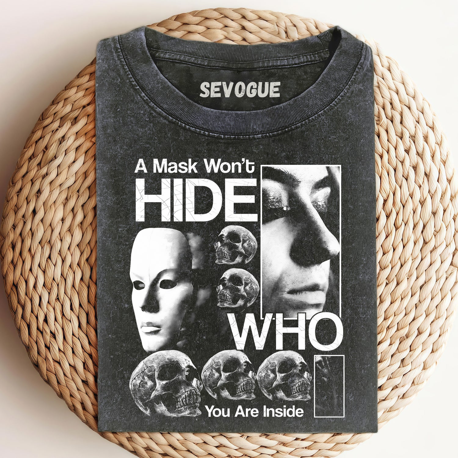 Person Wearing Mask Unisex Tee, Sweatshirt & Hoodi