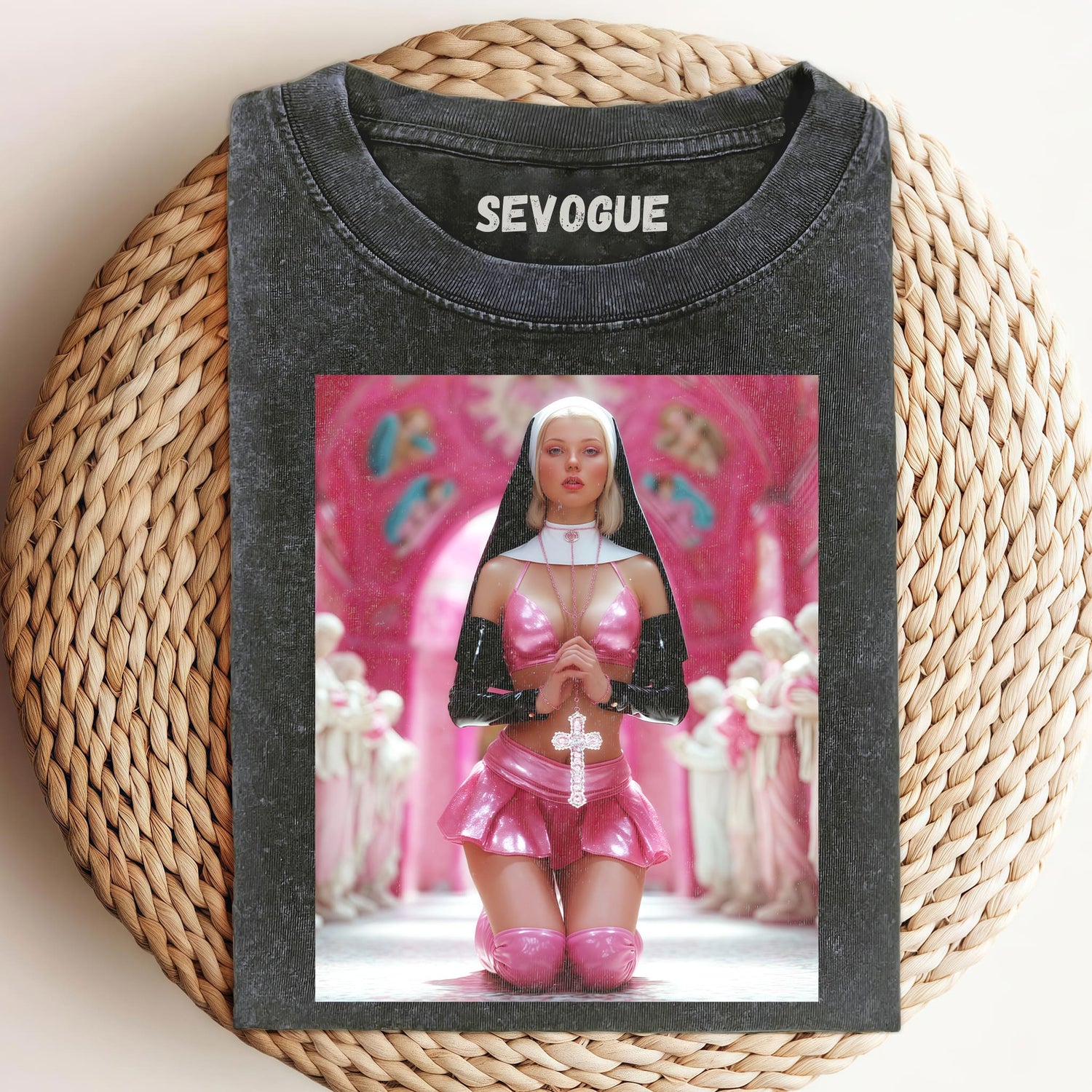 Pink Nun Unisex Tee, Sweatshirt & Hoodie