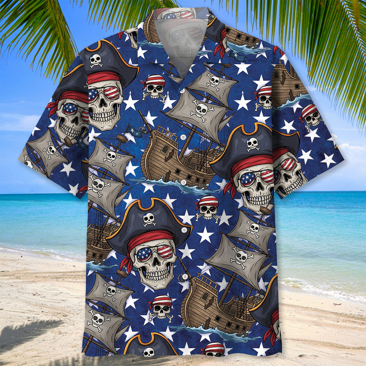 Pirate America Hawaiian Shirt