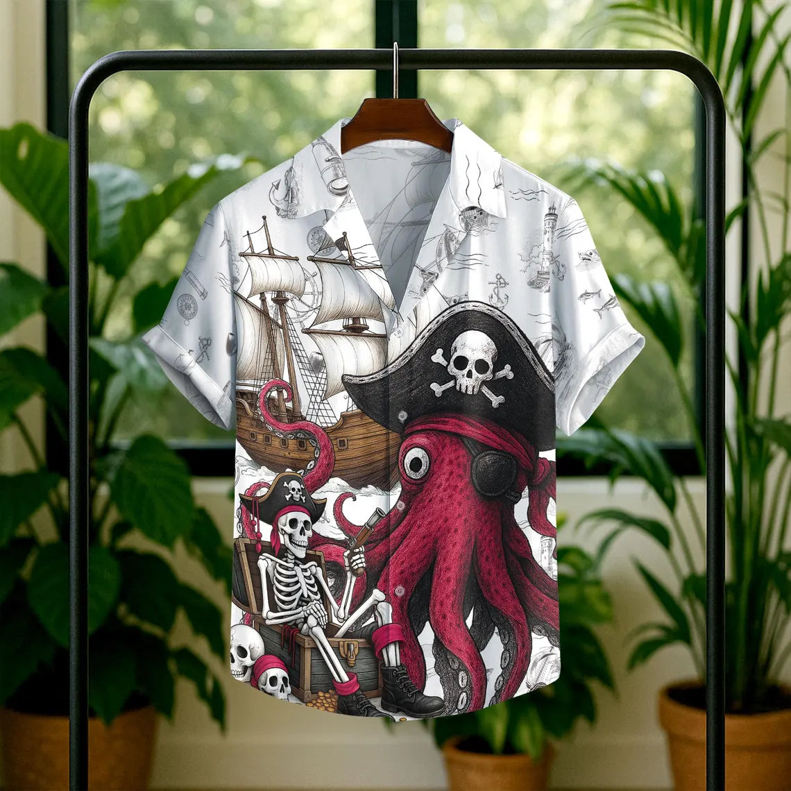 Pirate Hawaii Shirt