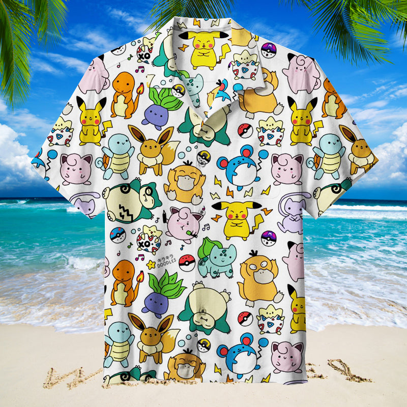 Pokémon  Hawaiian Shirt