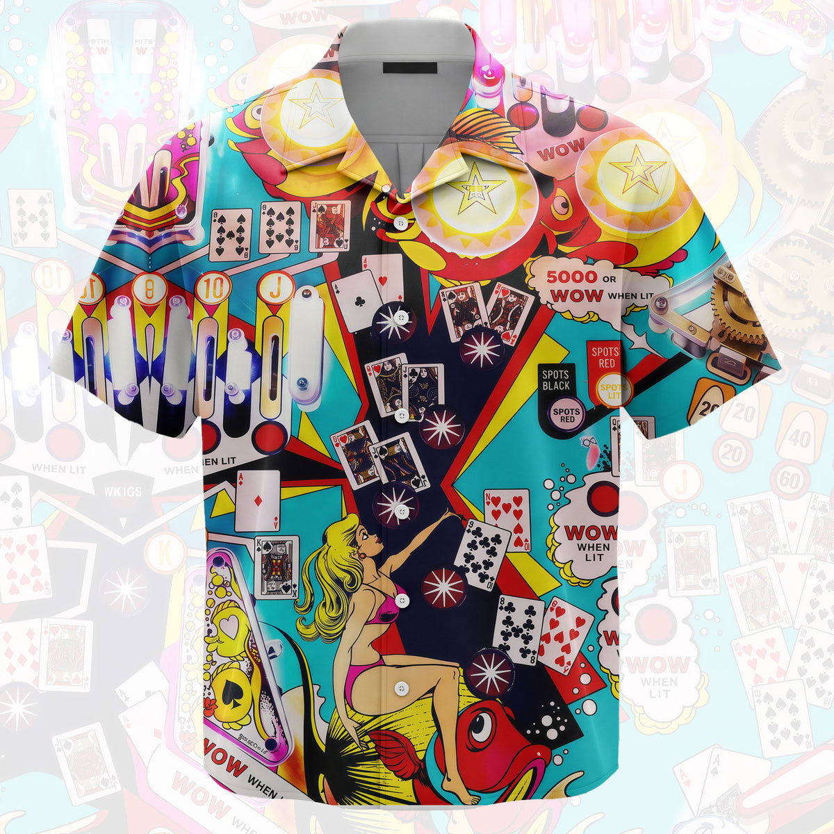 Poker Playfield Unisex Hawaiian Shirt