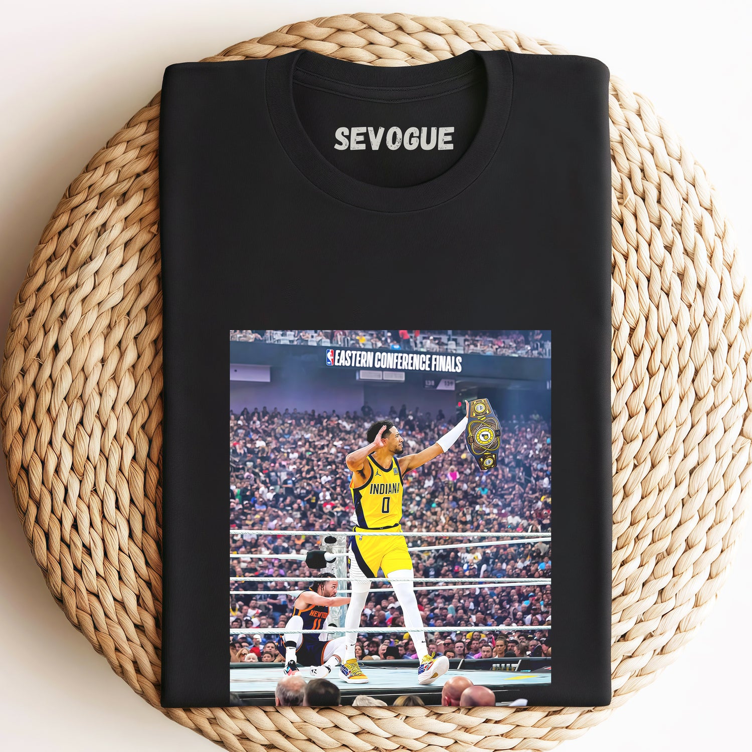 Pop Tyrese Haliburton Choke Wwe  Unisex Tee, Sweatshirt & Hoodi